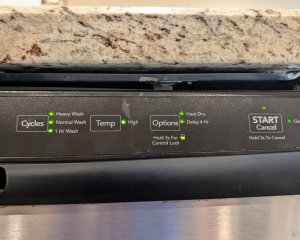 Dishwasher Repair - Lock Replacement